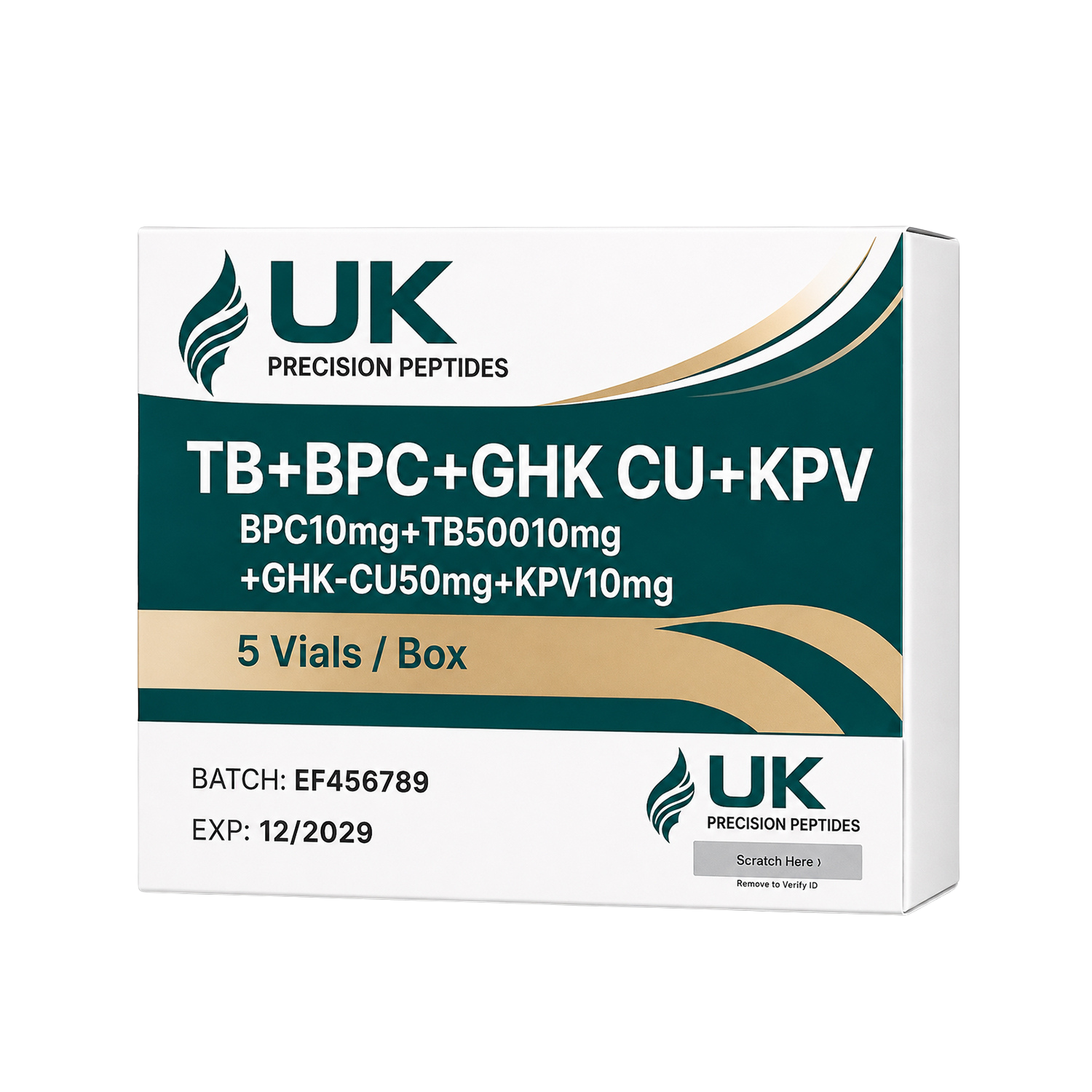 KLOW — BPC 10mg + TB500 10mg + GHK-CU 50mg + KPV 10mg